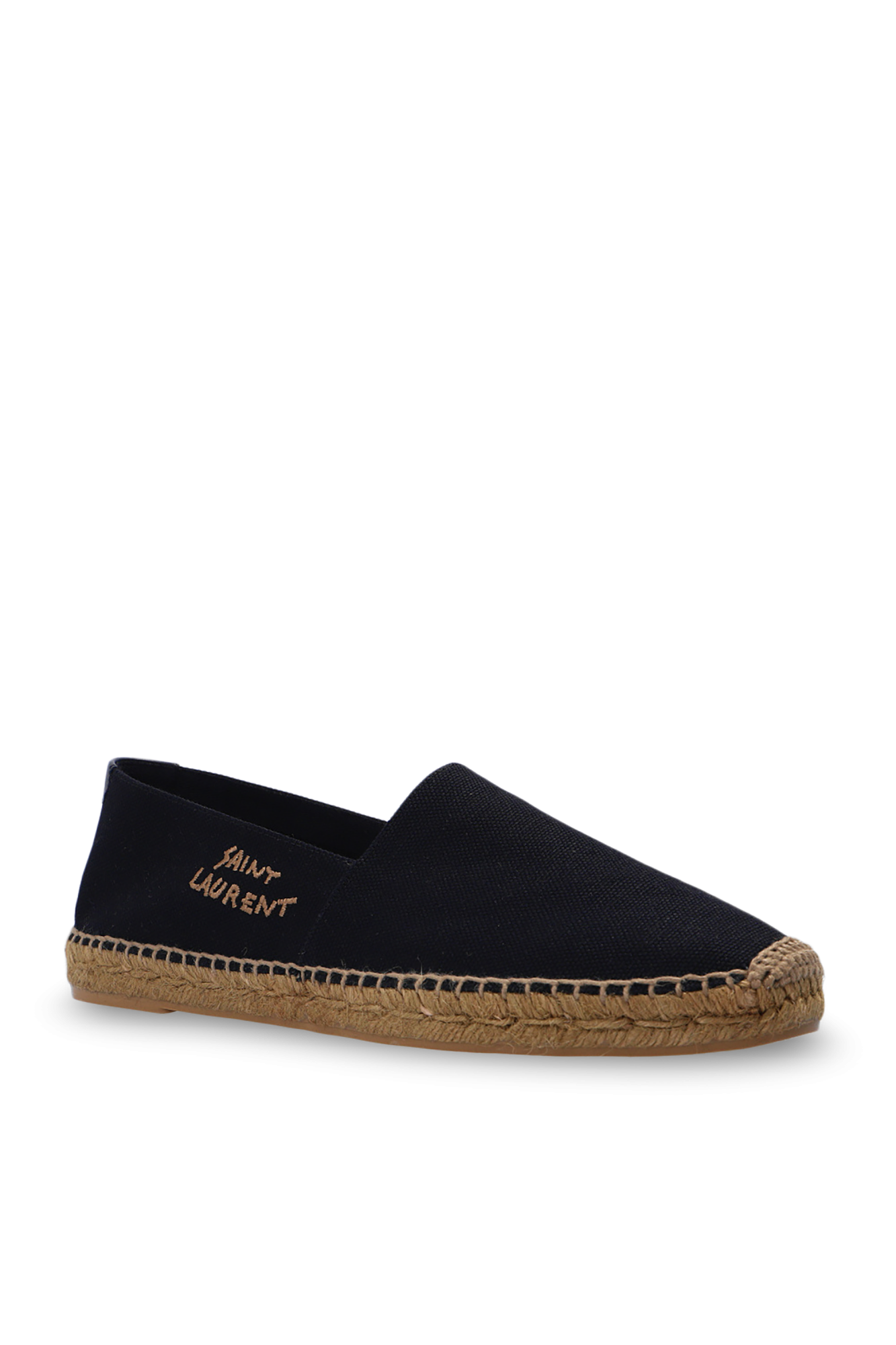 Saint Laurent 刺しゅう エスパドリーユ シューズ 6059511P210 Saint Laurent embroidered espadrilles in canvas | Saint